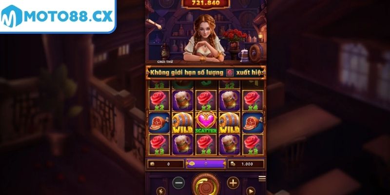 Đóa Hoa Hồng Tình Yêu MOTO88 - Trải Nghiệm Slot Ấn Tượng 3 Theo dõi kết quả và thống kê vòng quay