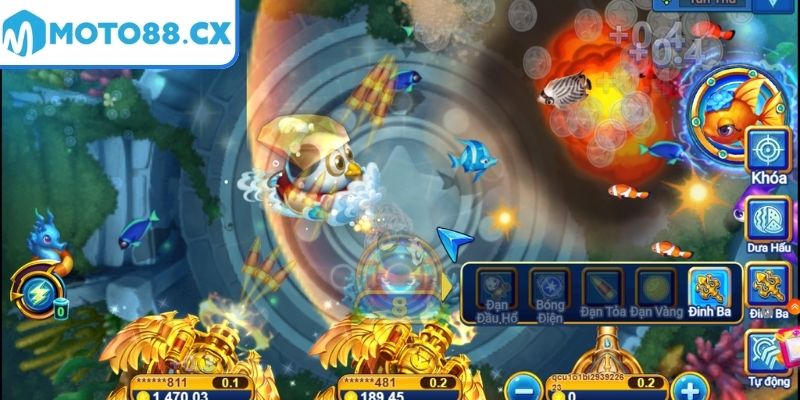 TP Bắn Cá Dễ Dàng – Trải Nghiệm Thế Giới Đại Dương Sống Động 3 Kiểm soát nhịp độ bắn của đạn